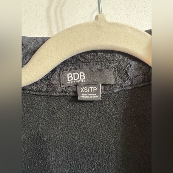 BDB David Bitton Lace Moto Jacket XS - Picture 6 of 13